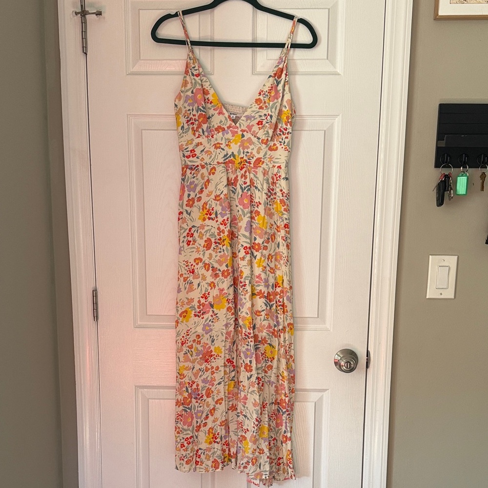 BB Dakota Floral Print Maxi Dress - Multicolor